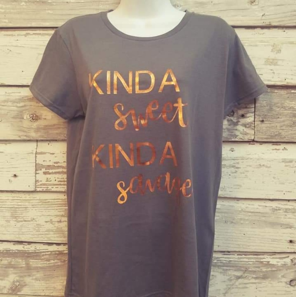 Kinda Sweet Kinda Savage Tee Tshirt